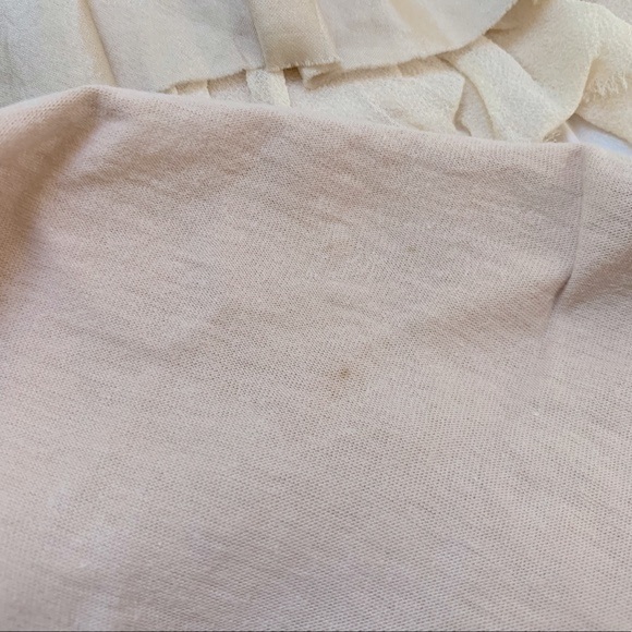 Crewcuts Champagne Ruffled Tiered Dress Size 4-5 - Picture 8 of 10